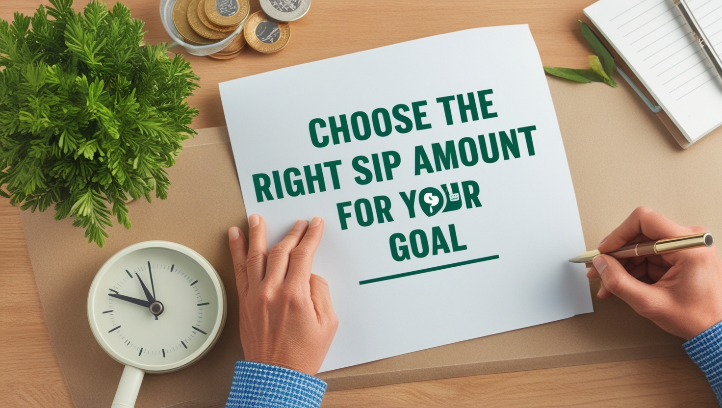 How to Choose the Right Sip Amount for Your Goal